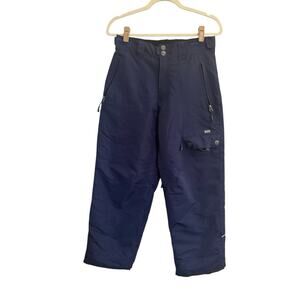 Liquid Kids Youth Girls Boys Large Blue Winter Ski Snowboarding Pants #4327